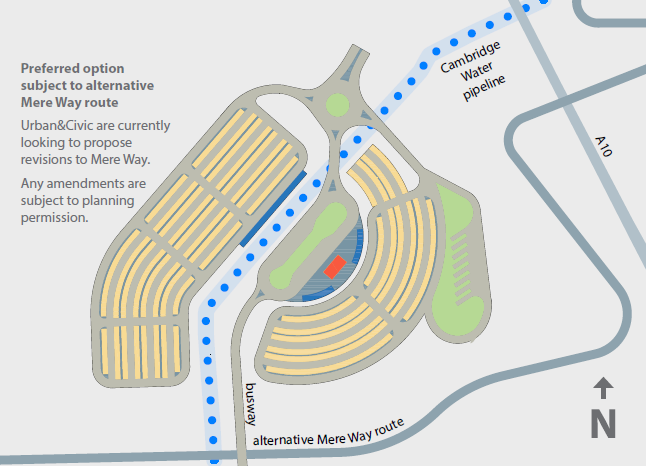 Waterbeach to Cambridge travel hub